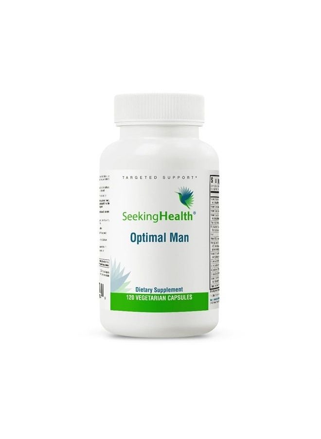 Seeking Health - Optimal Man Multivitamin | Supports Healthy Fertility | 30 Servings - Image 1