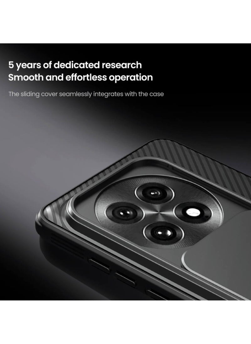 Generic - Case for OnePlus 13 Camshield Pro Case With Slide Camera Lens Protection Anti scratch Back With Edge Frame Bumper Protection Anti Fingerprint Soft Delicate Touch Cover Compatible for OnePlus 13 - Image 1
