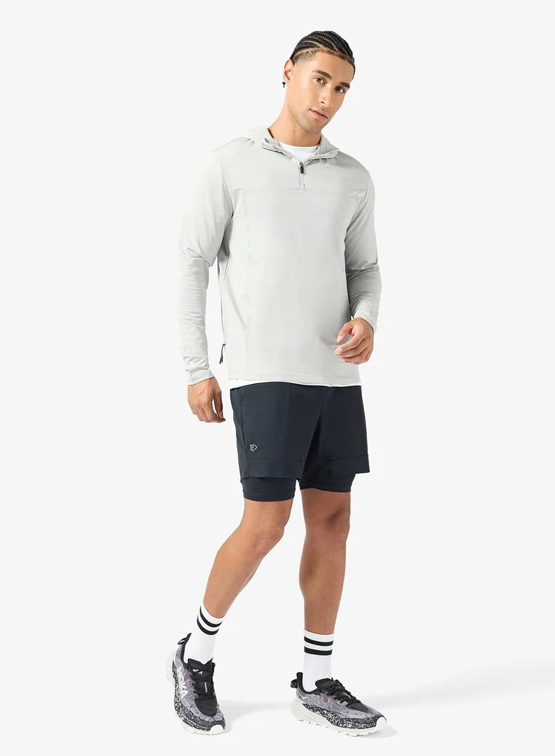 Sun and Sand Sports Men's Quarter Zip Hoodie
