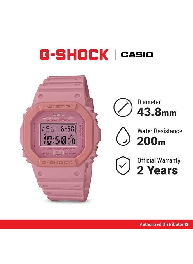 G-SHOCK ساعة رقمية من الراتنج DW-5610SL-4A4DR - Image 2