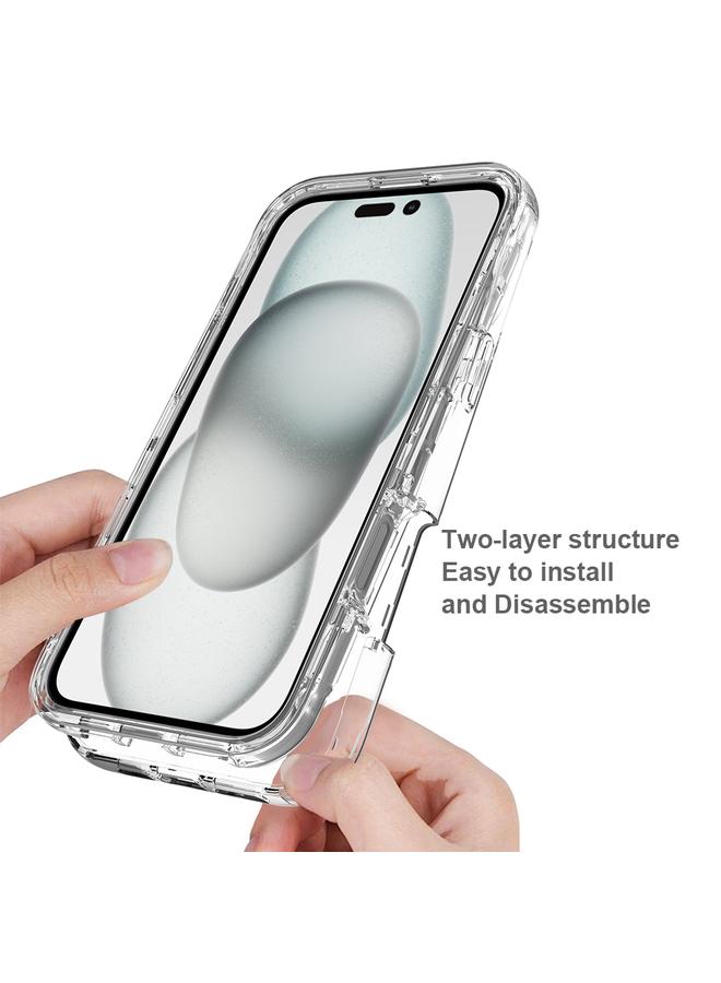 إيروريكس جراب لهاتف iPhone 16 Plus مصنوع من مادة TPU الشفافة الهجينة المقاومة للصدمات - Image 4