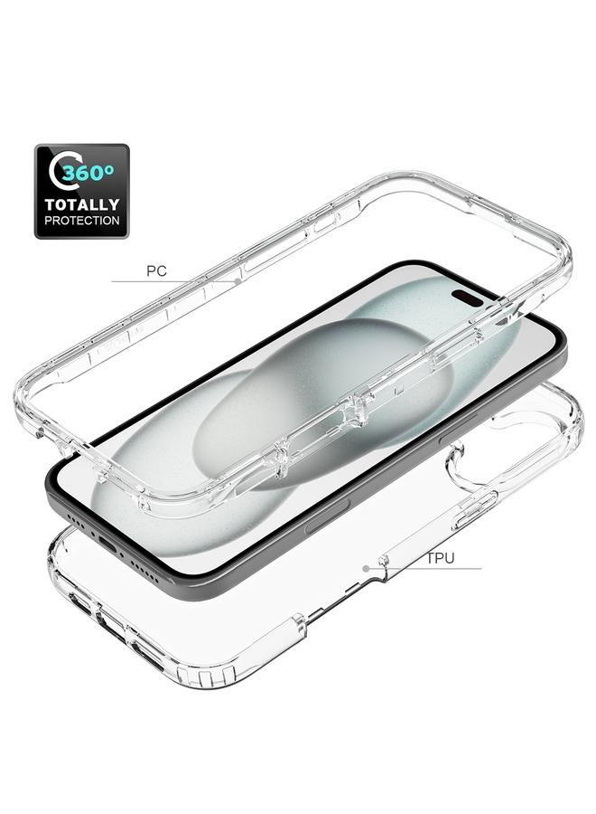 إيروريكس جراب لهاتف iPhone 16 Plus مصنوع من مادة TPU الشفافة الهجينة المقاومة للصدمات - Image 3