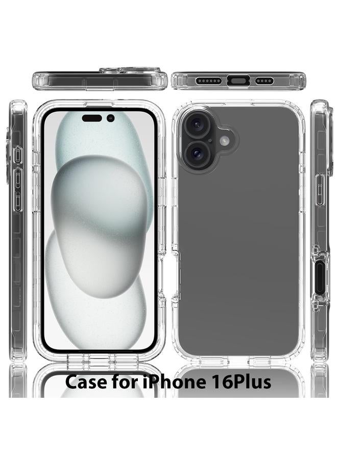 إيروريكس جراب لهاتف iPhone 16 Plus مصنوع من مادة TPU الشفافة الهجينة المقاومة للصدمات - Image 2