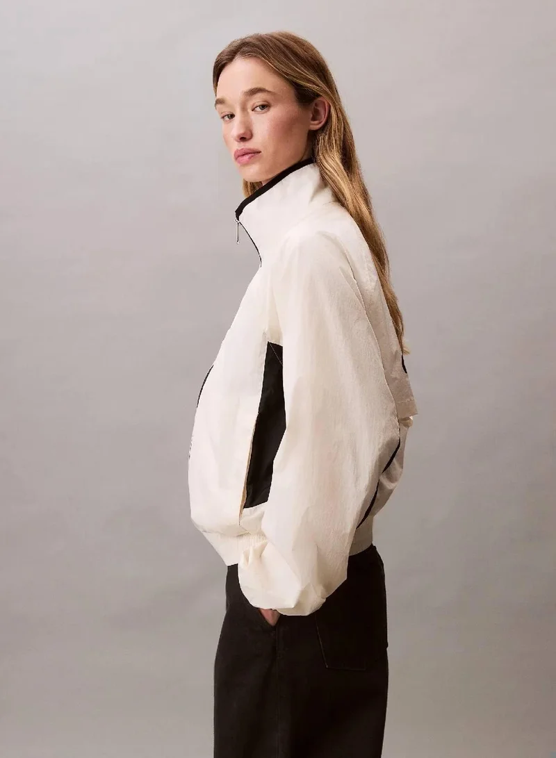 Calvin Klein Jeans Tofu Calvin Klein Logo Retro Track Jacket for Women | Best Price UAE