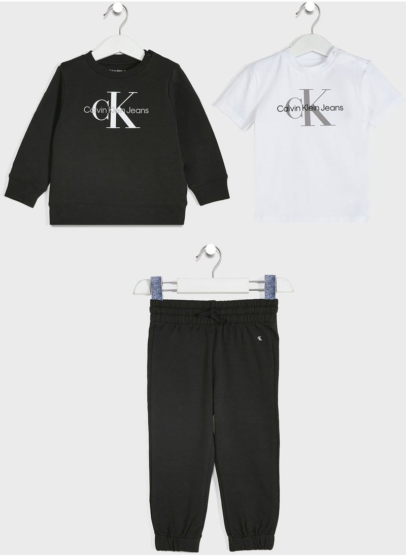 Calvin Klein Jeans Kids Monogram Gift Set  - Image 1