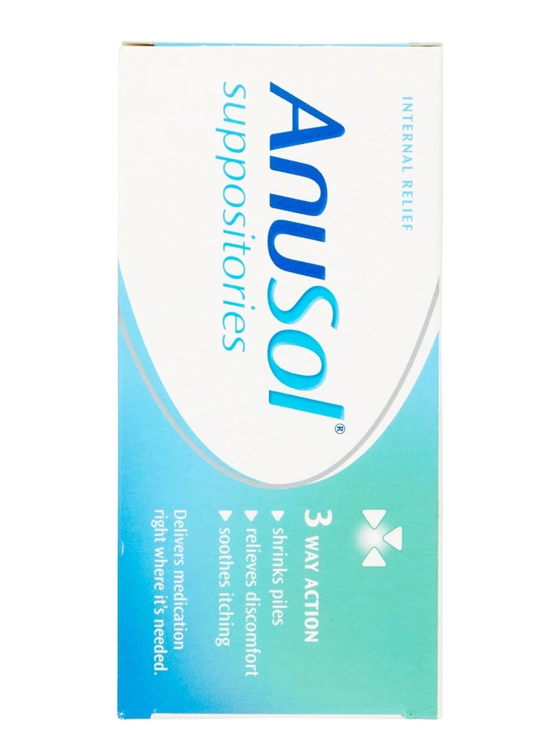 Anusol Insol treatment piles 24 suppositories health and beauty - Image 2