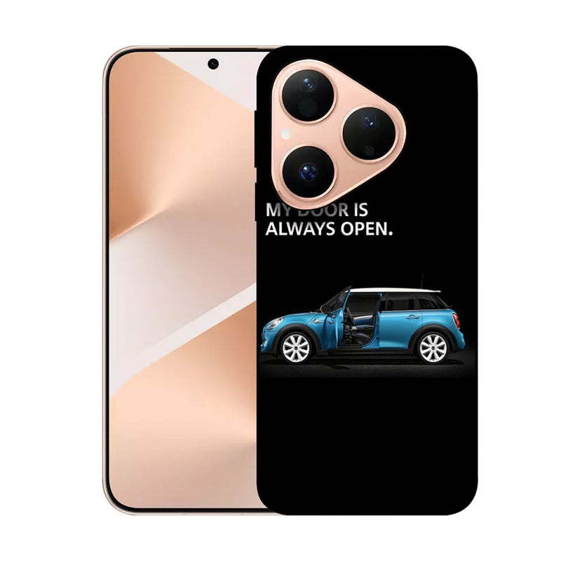 EYE CATCH Printed Protective Case Cover For Huawei Pura 80 -  My Door Is Always Open - Image 1