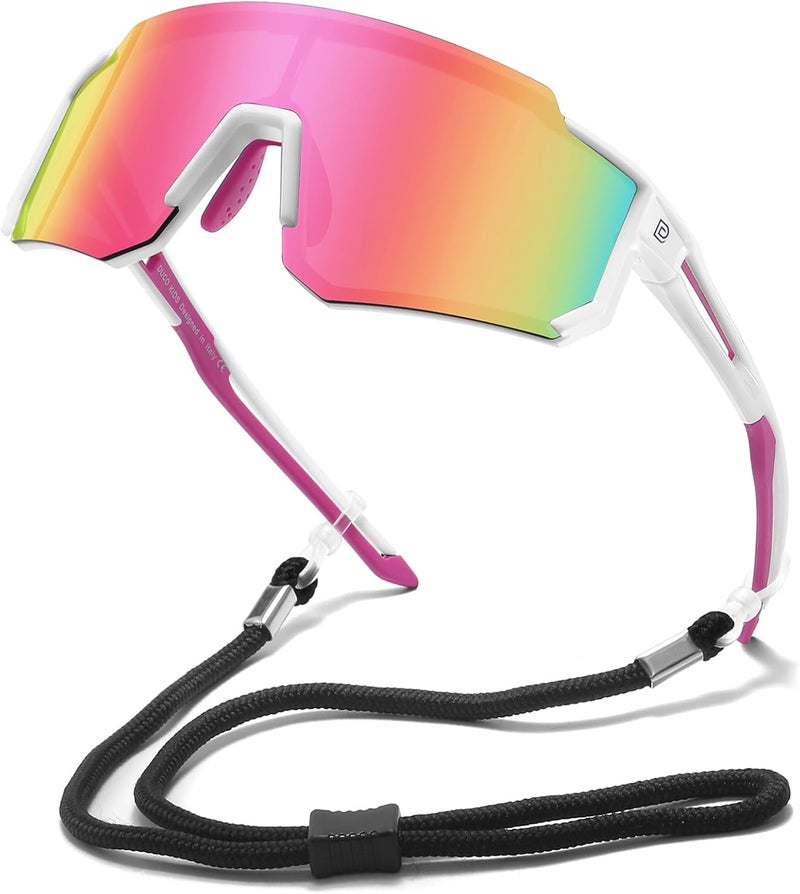 DUCO Polarized Kids Sunglasses Youth Sports Cycling Shades Lightweight Frame UV400 Child Boys Girls Baseball SunGlasses DK310 Wide use compliant quality - Image 1