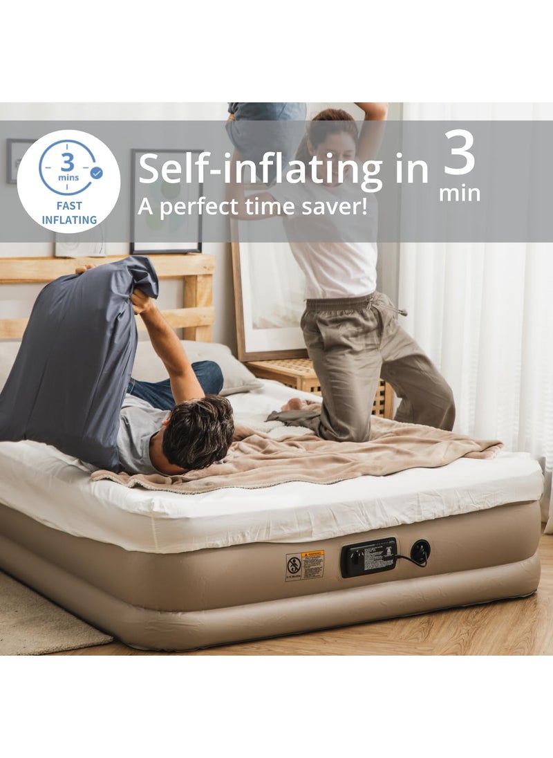 Simpli Comfy Simpli Comfy 18 Inch Inflatable Air Mattress with Builtin AC Pump  - Image 5