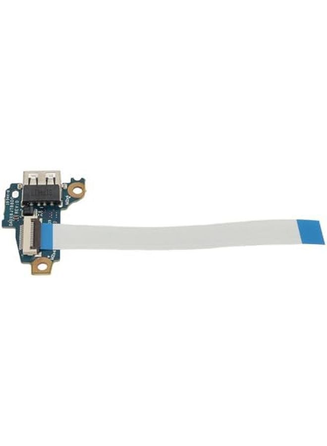 ProBook 450 G6 USB Jack Board Replacement DA0X8JTB8D0 Easy Install 9cm Cable - Image 3