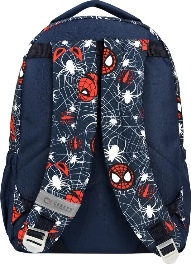 Cakard Bagacar Men's Spider Model Pencil Case Nutrition Set Backpack