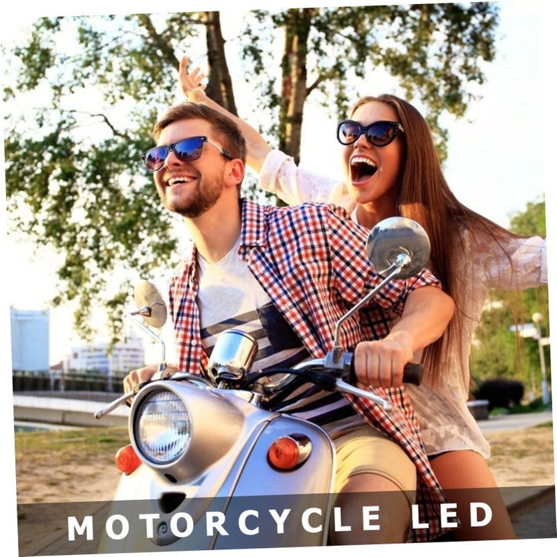 2 Pcs Red LED Motorcycle Tail Brake Stop Light Rear Turn Signal Kit - Image 3