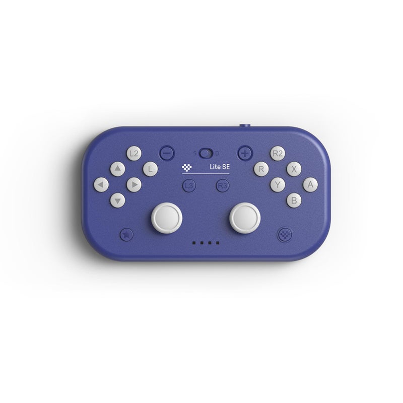 8Bitdo جهاز تحكم 8Bitdo Lite SE بلوتوث لجهاز سويتش، أندرويد، آيفون، آيباد، macOS وApple TV، للاعبين ذوي الحركة المحدودة - Image 1