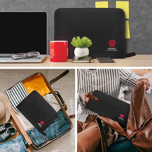 HardRock Fireproof Accordion File Organizer,Important Document Organizer,end of Life Planner Organizer Binder，Expanding Portable fire Proof Document Bag，Waterproof Folio Holder File folders for A4 Paper - Image 5