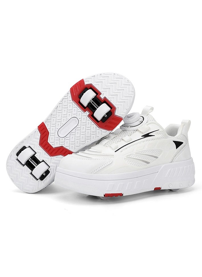 Joshberg Sneaker Skate Shoes with Wheels Roller Skates Shoes  - Image 1