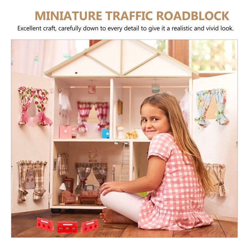 24Pcs Traffic Barricade Simulation Traffic Signs Early Teaching Cognitive Toys - Image 2