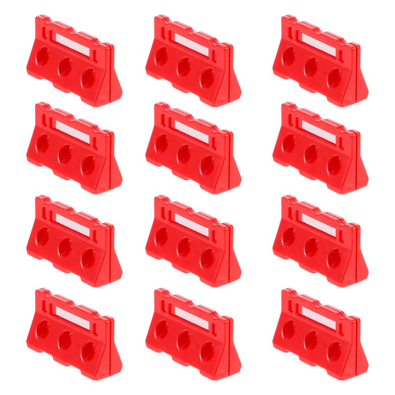 24Pcs Traffic Barricade Simulation Traffic Signs Early Teaching Cognitive Toys - Image 1