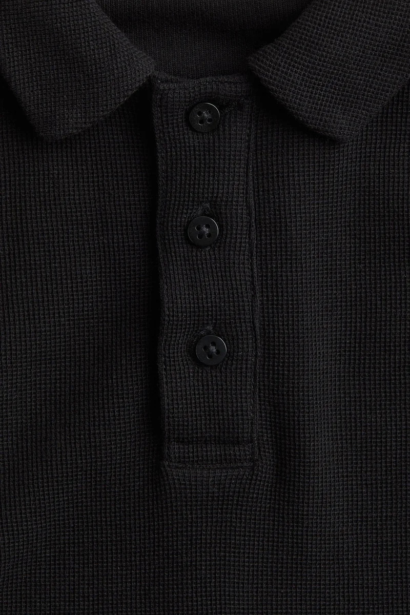 اتش اند ام Long-Sleeved Polo Shirt