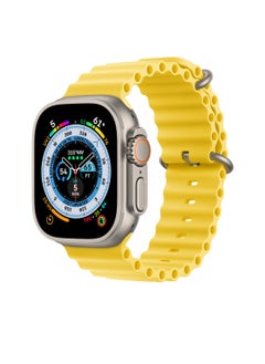 Generic Soft Silicone Ocean Band Compatible With Apple Watch Ultra Band 49mm,45mm,44mm,42mm for Men And Women High-Quality Adjustable Bands  - Image 2