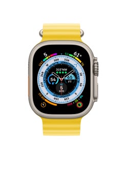 Generic Soft Silicone Ocean Band Compatible With Apple Watch Ultra Band 49mm,45mm,44mm,42mm for Men And Women High-Quality Adjustable Bands  - Image 3