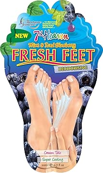 7th Heaven Fresh Feet Cooling Deodorizing Cream Mint and Iced Blueberry 20ml - Image 1