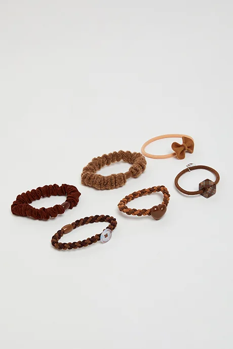 أر أند بي 6 Pack Ponytail Hairbands