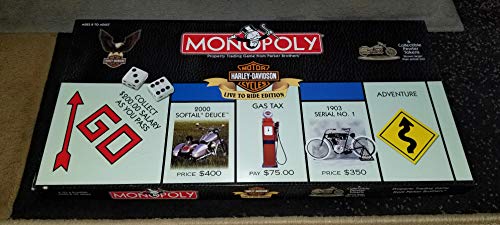USAopoly HarleyDavidson Live to Ride Collectors Edition Monopoly Board Game - Image 1