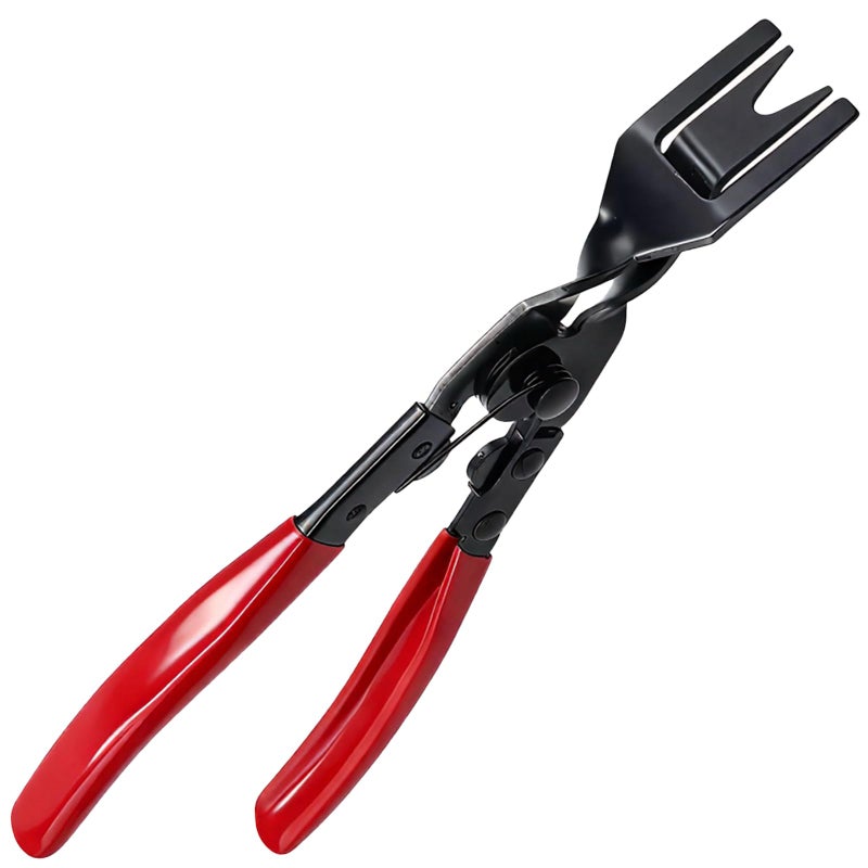 RXALASKA Car Panel Trim Removal Tool Interior Clip Plier with Red NonSlip Handle - Image 3