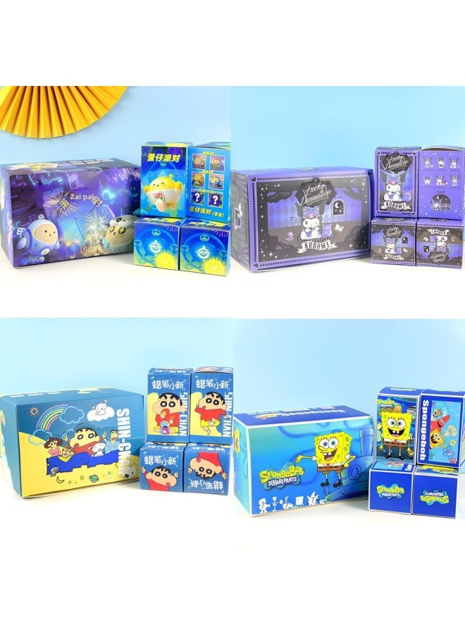 Generic - Hand-made Blind Box Empty Box Melody Kulomi Strawberry Bear Ruby Crayon Small One Piece Color Box End Box-Color:Marvel Air End Box-no Figure (single Price) - Image 1