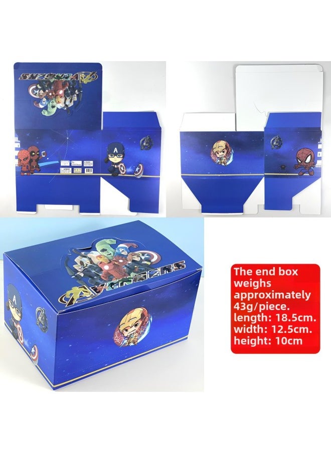 Generic - Hand-made Blind Box Empty Box Melody Kulomi Strawberry Bear Ruby Crayon Small One Piece Color Box End Box-Color:Marvel Air End Box-no Figure (single Price) - Image 1