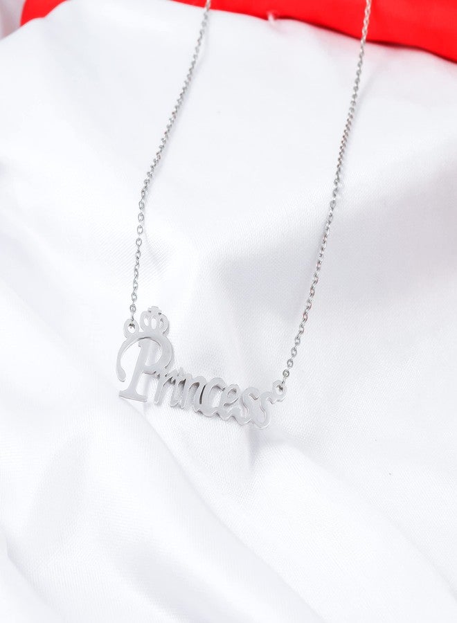 Thrillz Valentine Special Princess Pendant Best Gift Couple Gift Pendant For Girlfriend Fashion Jewellery - Image 2