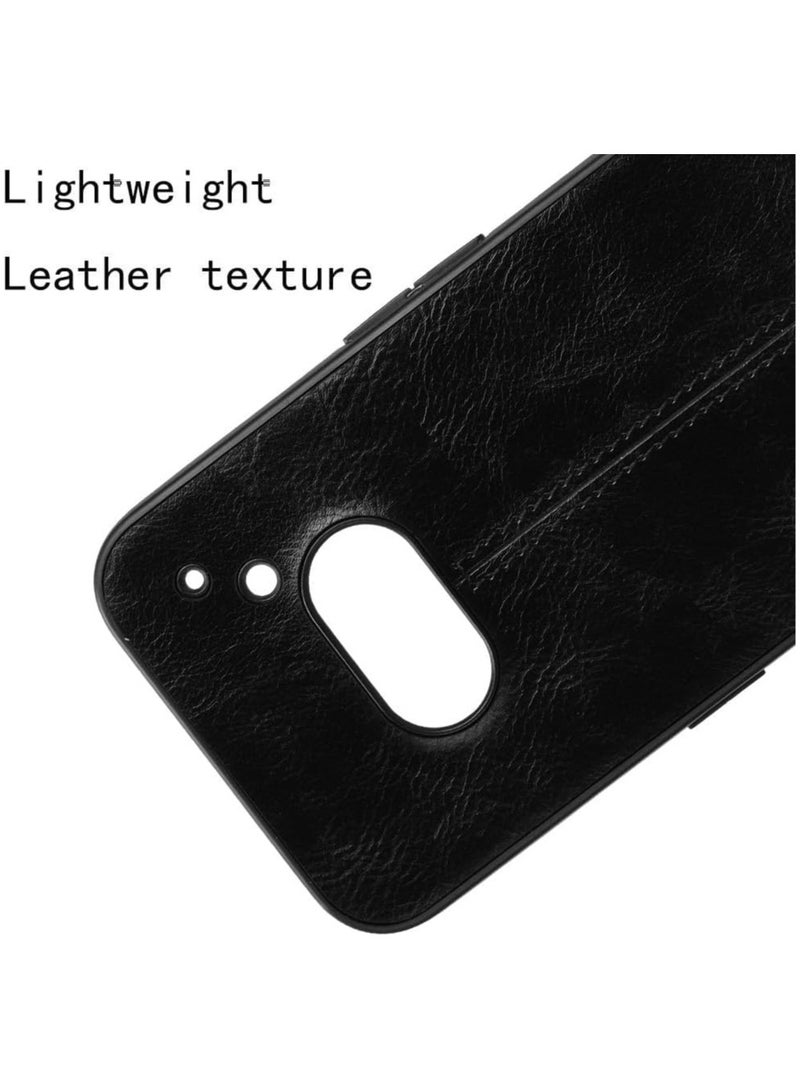 general Nothing Phone 2A Luxury Calfskin PU Leather lines Back Cover Soft Case For Nothing Phone 2A Cover Phone Case - Image 3