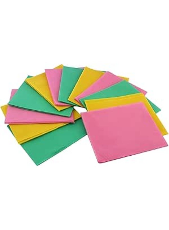 Fiber kitchen towels, 12 pieces, colors