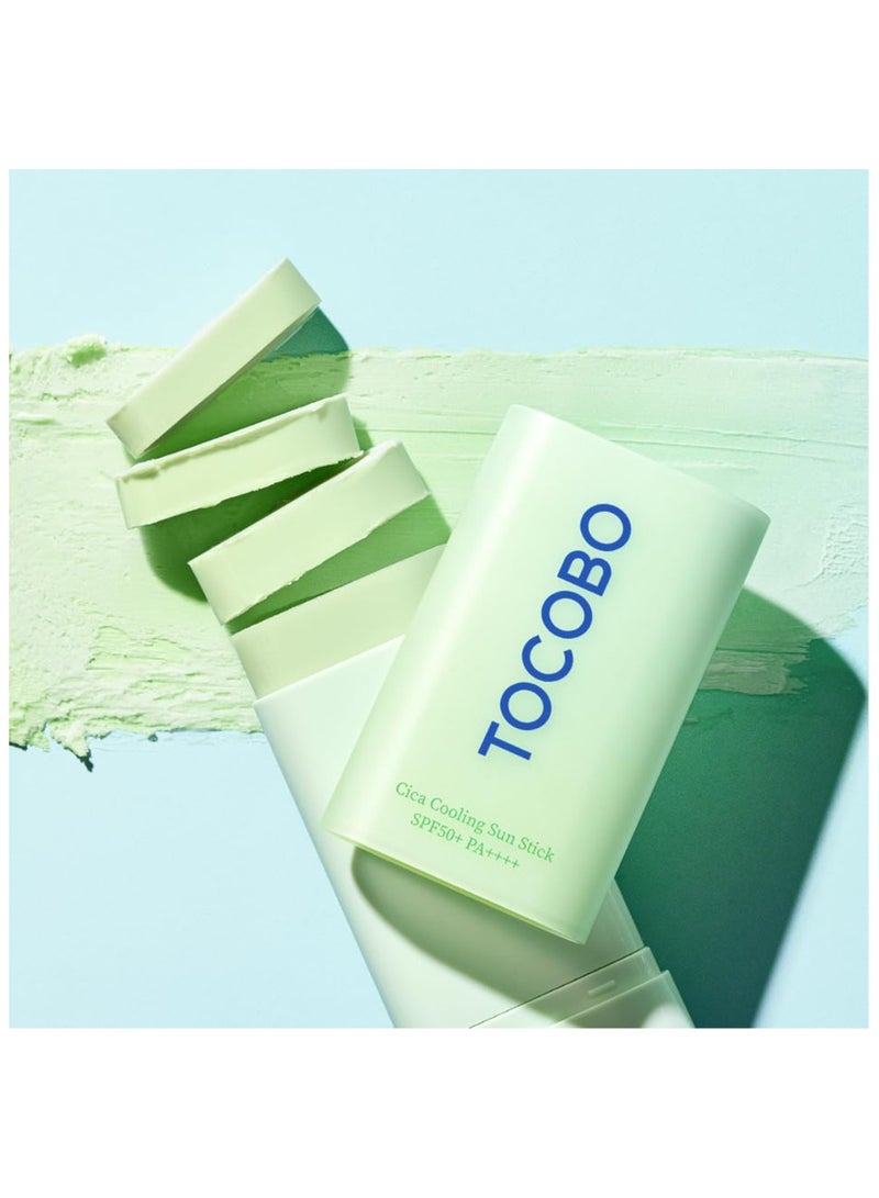 Tocobo Cica Cooling Sun Stick SPF50+ PA++++ 0.63 fl. oz - Fermented Cica Complex, Cooling Sun Stick, Reduces Skin Temperature, Quick Soothing, Lightweight and Moisturizing Sun Stick - Image 5