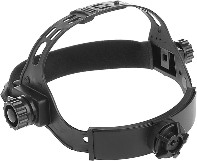 klarako PP Material Welding Headgear Replacement Mask Headband Hollow Design for Welding Helmets Black klarakoSingle Headband - Image 1