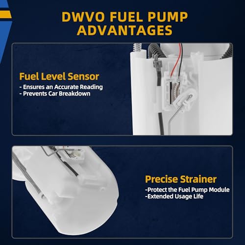 DWVO Fuel Pump Compatible with 2010-2012 Ford Fusion & 2011-2012 Lincoln MKZ & 2010-2011 Mercury Milan L4 2.5L - Image 4