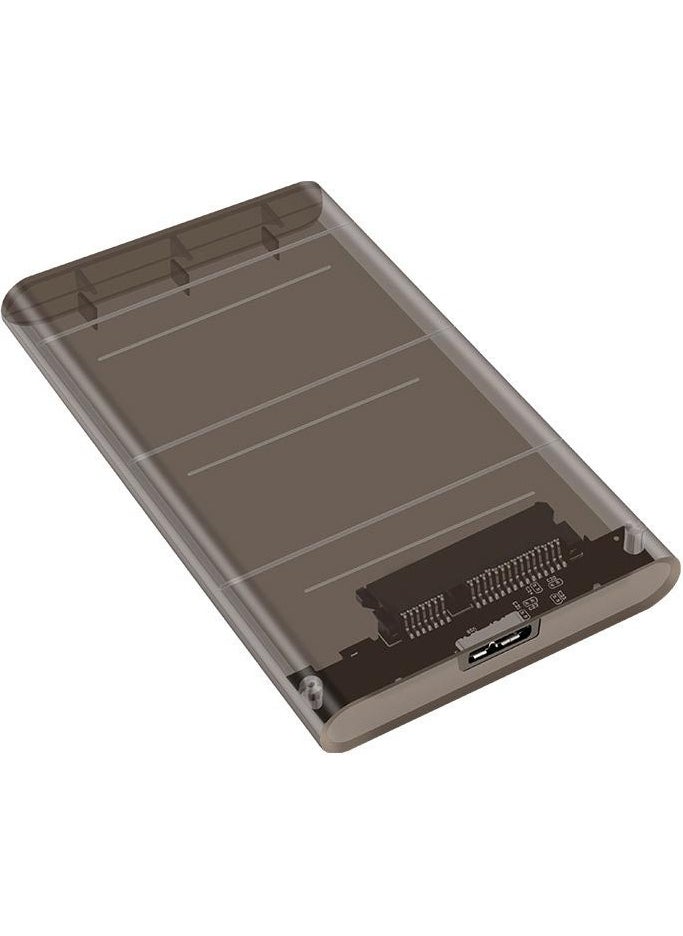 Apera - Gn-69 Transparent 2.5 Inch Sata Harddisk Box USB 3.0 6Tb Supports 6gbps - Image 1