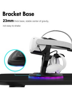 Y&D for Oculus Quest, Quest 2, Rift or S VR Headset and Touch Controllers Charging Dock Display Stand Accessories  - Image 3