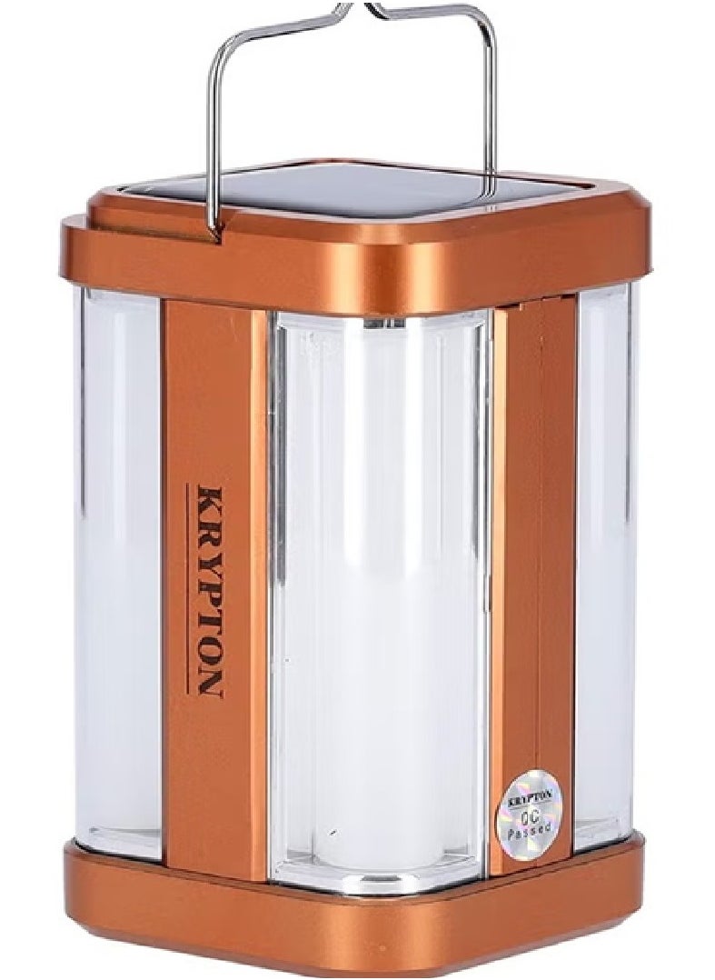 KRYPTON Solar Rechargeable LED Emergency Light.KNE5084. 