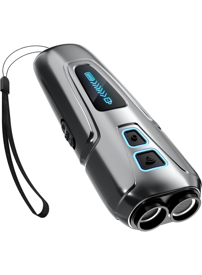 Dog Barking Control Device Rechargeable Dual Sensor Anti Barking Device with Training/Deterrence Mode Dog Whisper Stop Barking Ultrasonic Dog Barking Deterrence, - Image 1