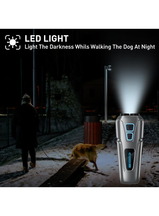 Dog Barking Control Device Rechargeable Dual Sensor Anti Barking Device with Training/Deterrence Mode Dog Whisper Stop Barking Ultrasonic Dog Barking Deterrence, - Image 3