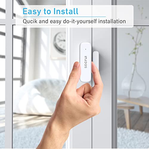 SECRUI Door Chime with Adjustable Volume –Wireless Entry Alert with 52 Chimes – 500ft Rage Door Open Sensor Alarm for Home/Business/Office/Store – Easy Installation – LED Indicators - Image 5