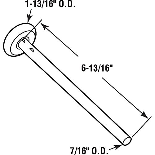 Prime-Line GD 52111 1-13/16 In. Diameter Steel Ball Bearing Heavy Duty Garage Door Roller (Single Pack) - Image 2