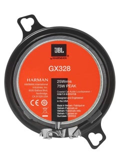 JBL Title: JBL GX328 3.5" Coaxial Car Audio Speakers – High-Performance, Compact Design with Powerful Bass and Crystal-Clear Sound  - Image 2