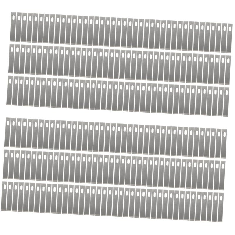 Silver Craft Replacement Blades 200pcs 3 5X0 6X0 1CM For Wood Plastic Paper Cutting Tools - Image 2