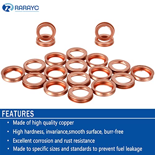RARAYC 20 pcs Oil Drain Plug Gasket Crush Washer Replacement for Nissan Infiniti Models 11026-JA00A - Image 3