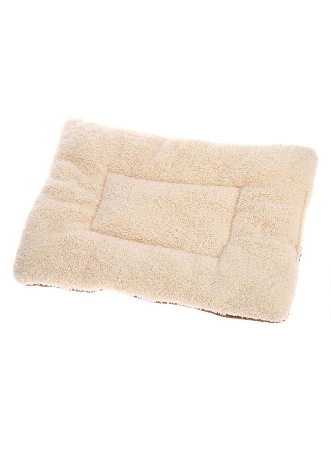 مورو مورو مرتبة كلب قطيفة في جلد – سرير فاخر للحيوانات الأليفة ناعم، متين، وغير قابل للانزلاق - Image 1