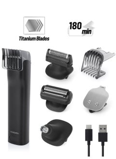 Xiaomi Xiaomi Grooming Kit Pro Beard Trimmer for Men, IPX7 Waterproof Cordless Electric Razor Shavers, Hair Trimmer for Nose Ear Mustache Face Body, 40 Length Settings  - Image 1