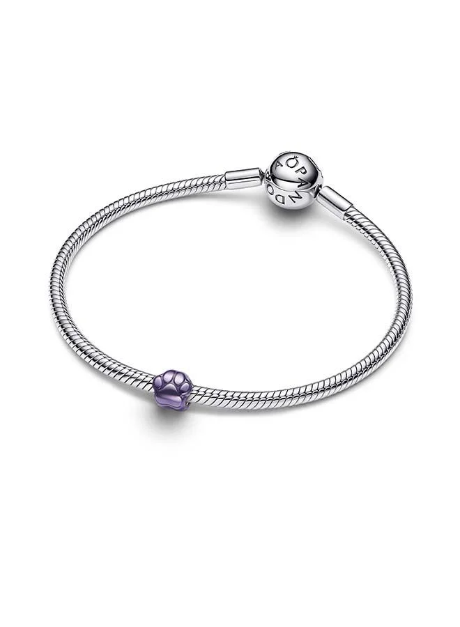 Pandora  Purple Paw Mini Charm for Women | Best Price UAE