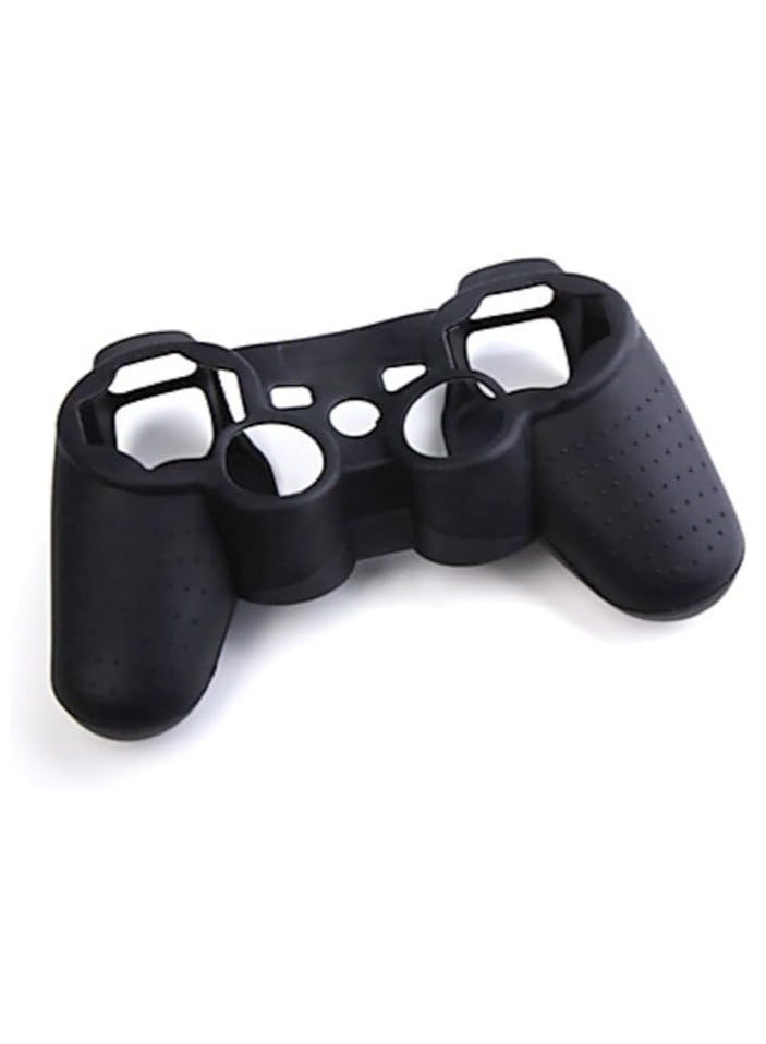Protective Silicone Case Cover For Sony PlayStation 3 Black - Image 1